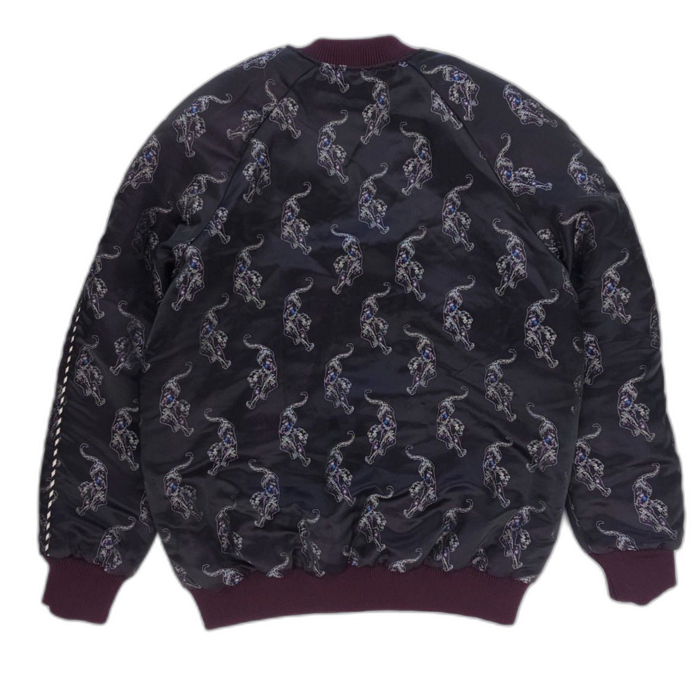 SANDRO Detroit Jacquard Embroidered Bomber Jacket Maximalism French Girl Boho - Picture 7 of 10
